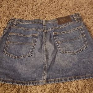 Ralph Lauren Mini Jean Skirt